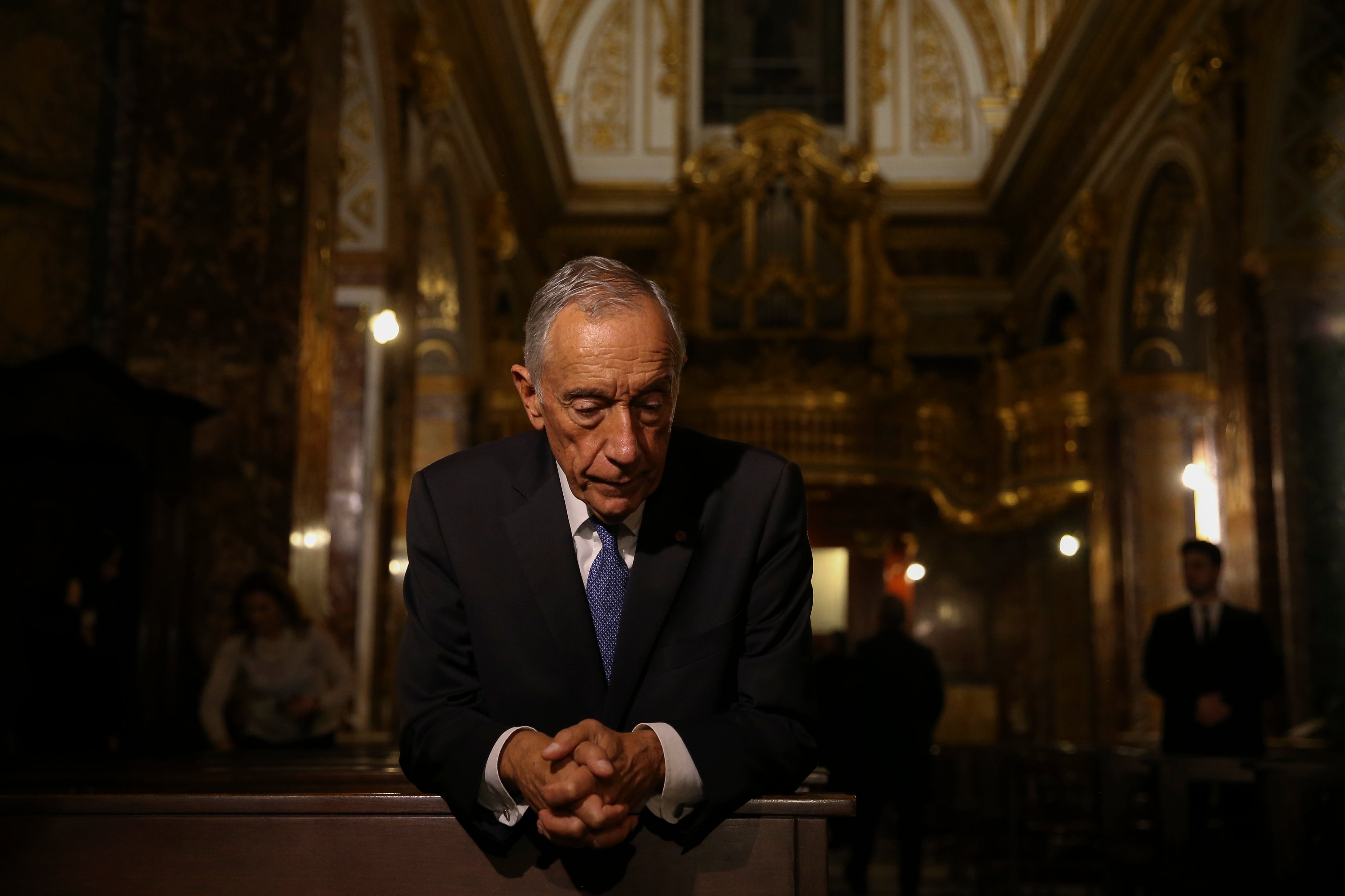 Marcelo at the Vatican to thank Pope Leo XIV for his solidarity with the Portuguese people