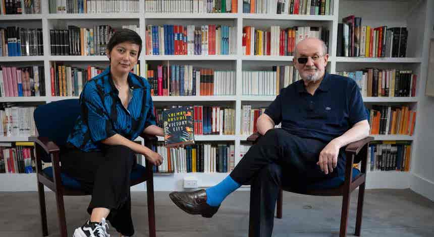 Exclusivo RTP. Salman Rushdie e o poder das palavras e dos livros