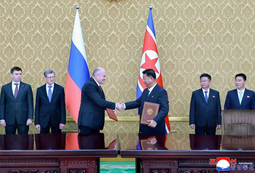 Imagem ilustrativa: Coreia do Norte e Rússia acordam alargar cooperação em caso de catástrofes