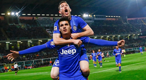 O golo de Morata mantém a Juventus firme no caminho aparentemente imparável para o tetracampeonato 
