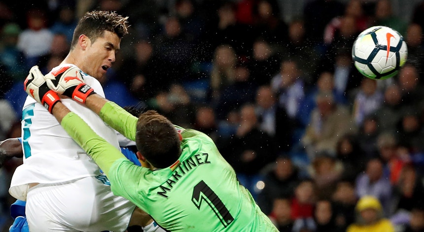 Ronaldo marca ao Getafe
