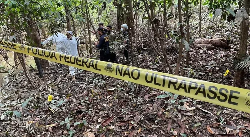 Polícia procura mais cinco suspeitos de ligação ao duplo homicídio na Amazónia
