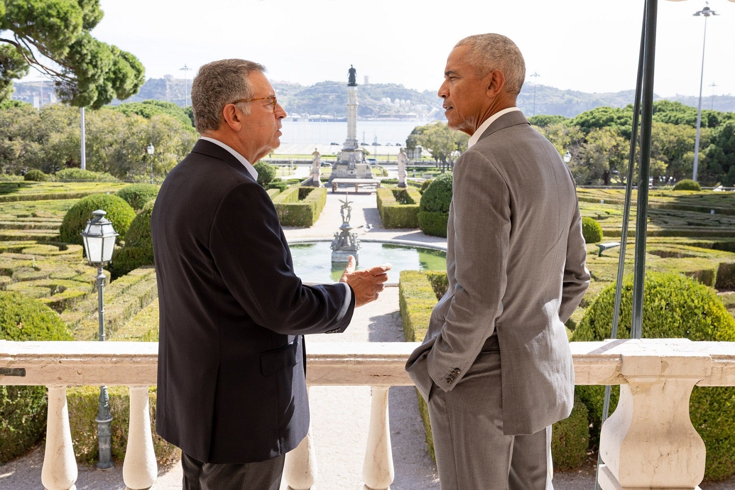 Seguro recebeu Obama em Bel�m para troca de impress�es sobre atualidade internacional