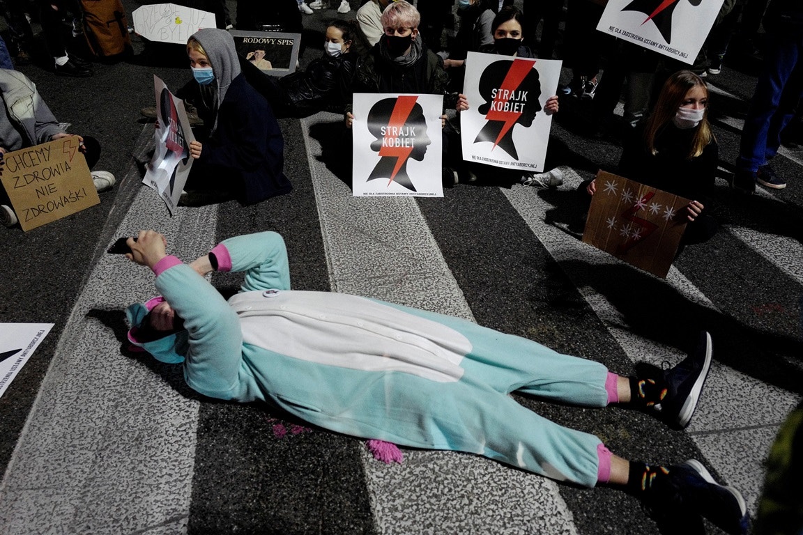  Dia 2 de novembro, Vars&oacute;via, os protestos continuam nas ruas | Kacper Pempel - Reuters 