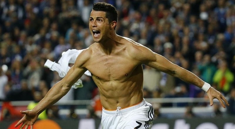 Cristiano Ronaldo festeja
