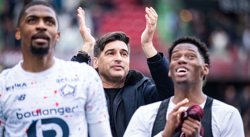 Lille, de Paulo Fonseca, vence e continua na luta pelo acesso direto à `Champions`