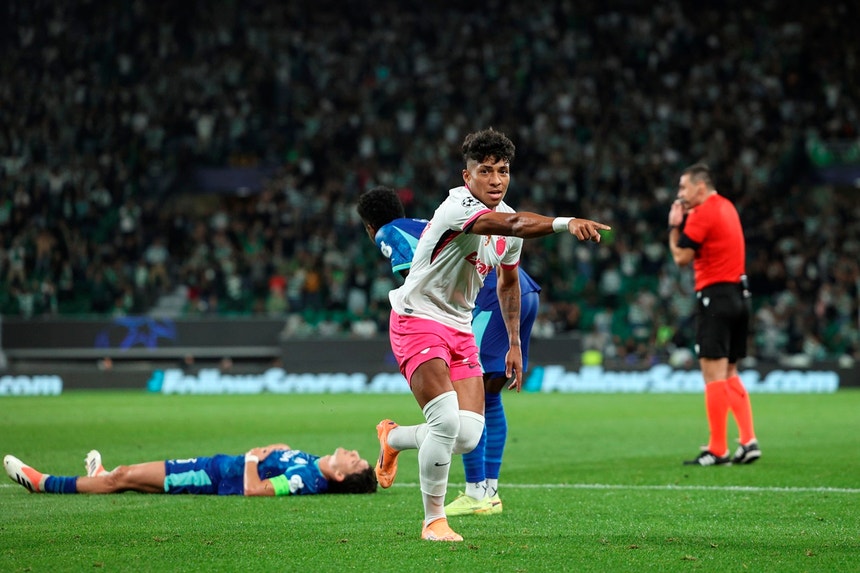 Imagem de Extremo Alisson Santos emprestado pelo Sporting ao Nápoles