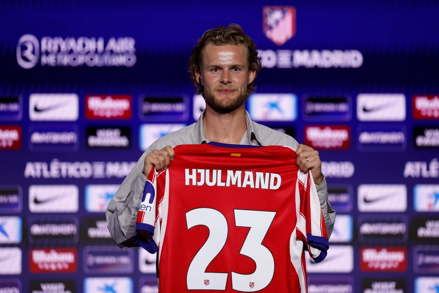 Ex-sportinguista Morten Hjulmand quer "ganhar tudo" no Atlético de Madrid