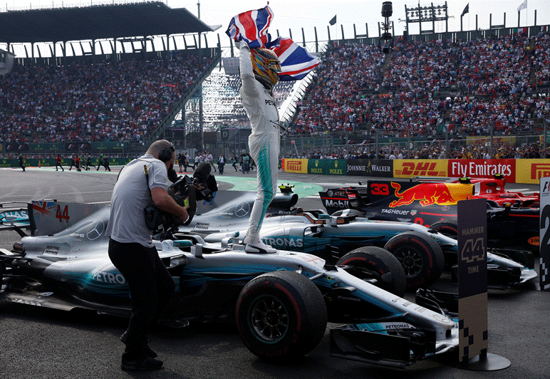 Resultado de imagem para hamilton campeao 2017