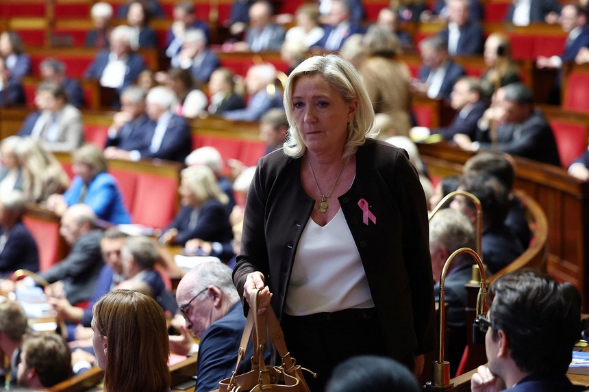 Le Pen critica Governo francês e promete fazer cumprir a lei contra tumultos