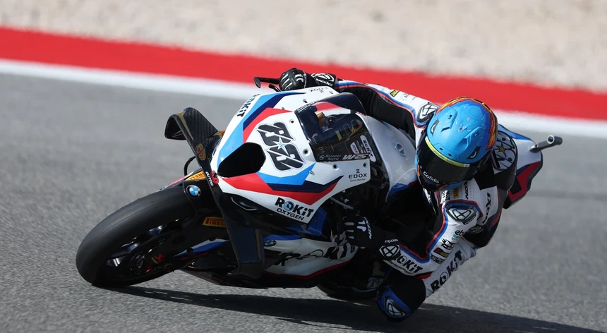 Imagem de Miguel Oliveira foi 10.º nos primeiros treinos livres das Superbikes do Estoril