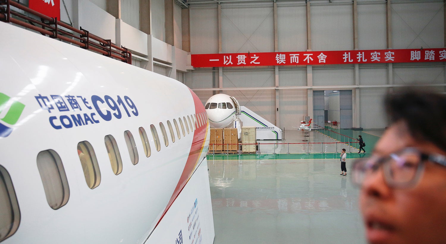 A produ&ccedil;&atilde;o em s&eacute;rie do C919 s&oacute; dever&aacute; come&ccedil;ar em 2019. Foto: Reuters