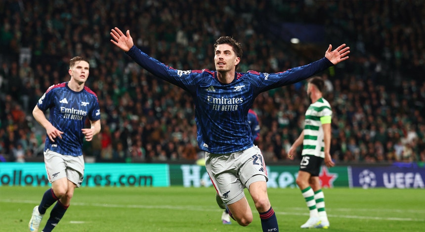 Imagem de Arsenal gela Alvalade