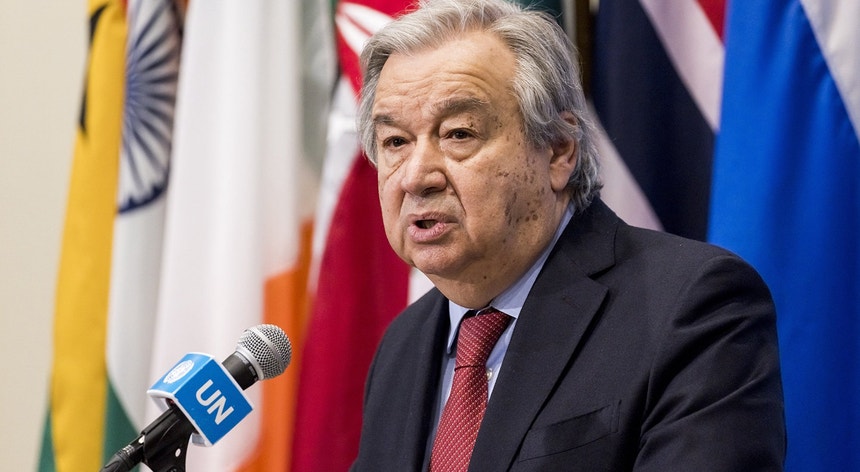 António Guterres, defende que a Rússia não deve ser excluída da Conferência dos Oceanos
