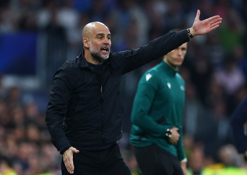 Guardiola diz que City tem “poucas hipóteses” de dar a volta ao Real Madrid