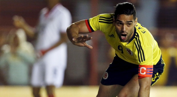 O avançado colombiano prossegue a carreira com José Mourinho
