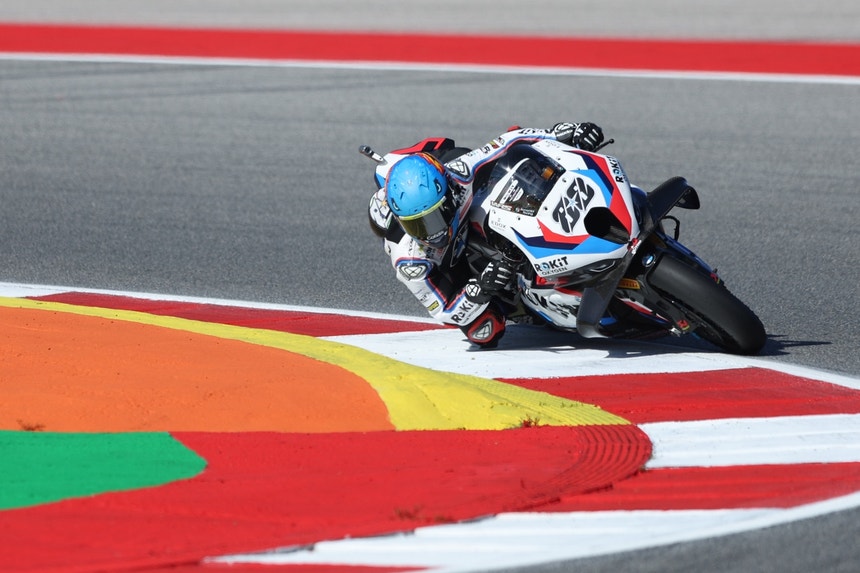 Imagem de Miguel Oliveira em oitavo lugar na primeira corrida de Superbikes em Misano