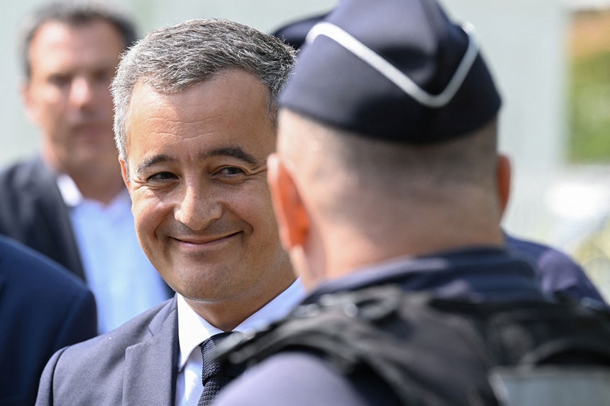 Gérald Darmanin, ministro do Interior de França
