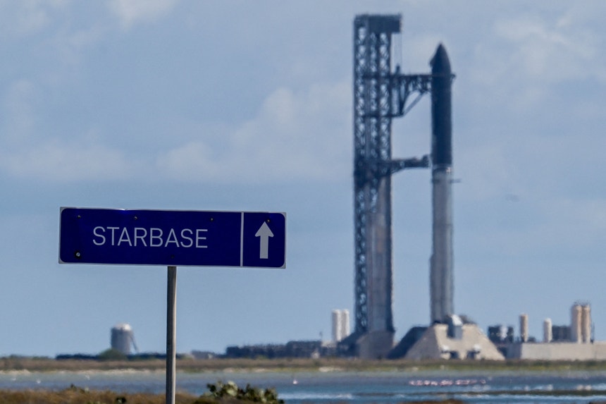Imagem ilustrativa: Starship testa hoje o primeiro voo para alcançar a órbita terrestre