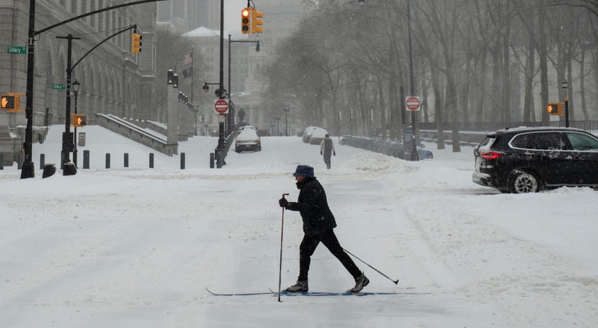 Imagem ilustrativa: Mau tempo atravessa EUA. Milhões de casas sem eletricidade e várias vítimas mor