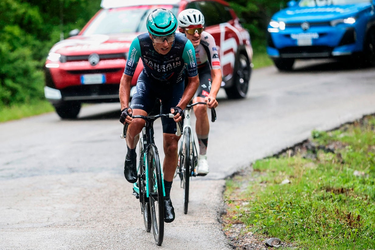 Afonso Eulálio é o terceiro português a liderar a `corsa rosa`