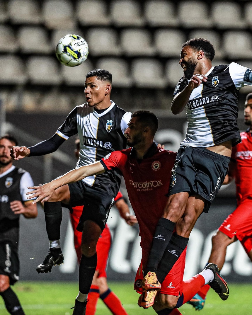 O Farense superiorizou-se ao Trofense
