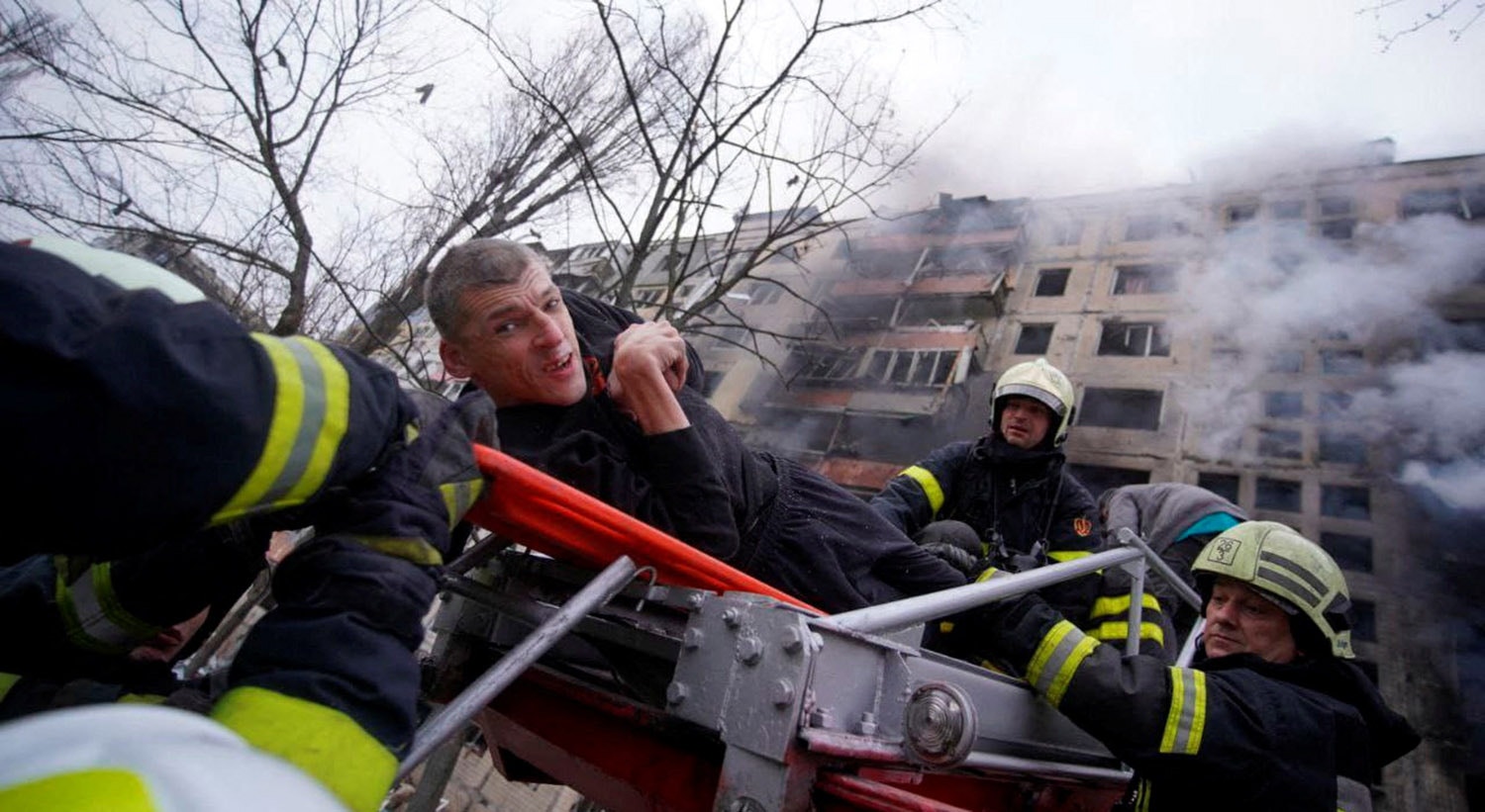  Foto: Servi&ccedil;o de Emerg&ecirc;ncia da Ucr&acirc;nia via Reuters 