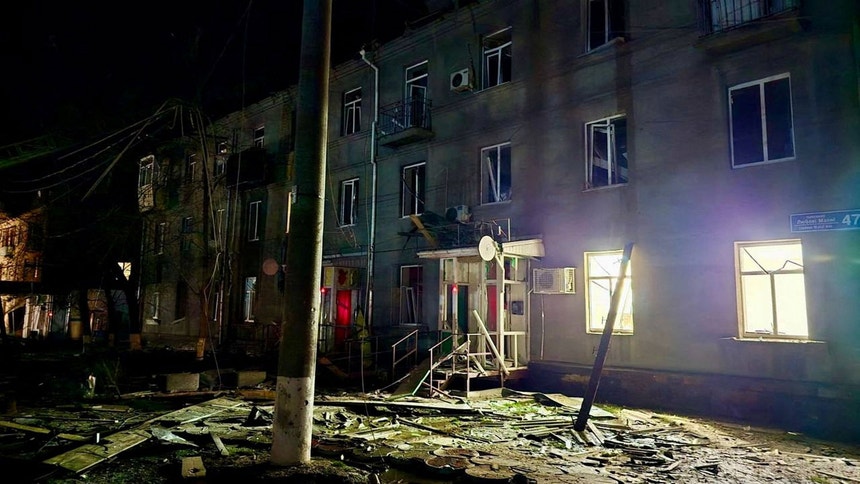 Ataque russo a Kharkiv, Ucrânia
