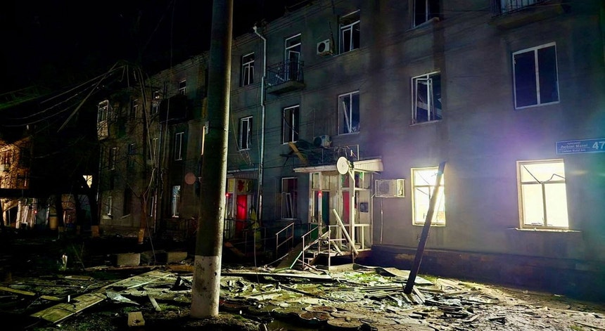 Ataque russo a Kharkiv, Ucrânia
