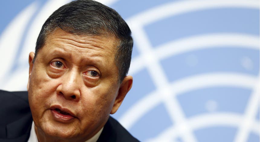 O investigador da ONU, Marzuki Darusman, quer acesso ilimitado à Birmânia. Foto: Ruben Sprinch - Reuters O investigador da ONU, Marzuki Darusman, quer acesso ilimitado à Birmânia. Foto: Ruben Sprinch - Reuters