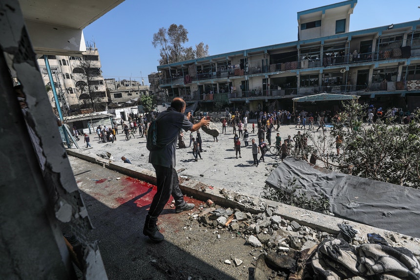Ataque a escola em Gaza. UNRWA critica "normalização do horror"