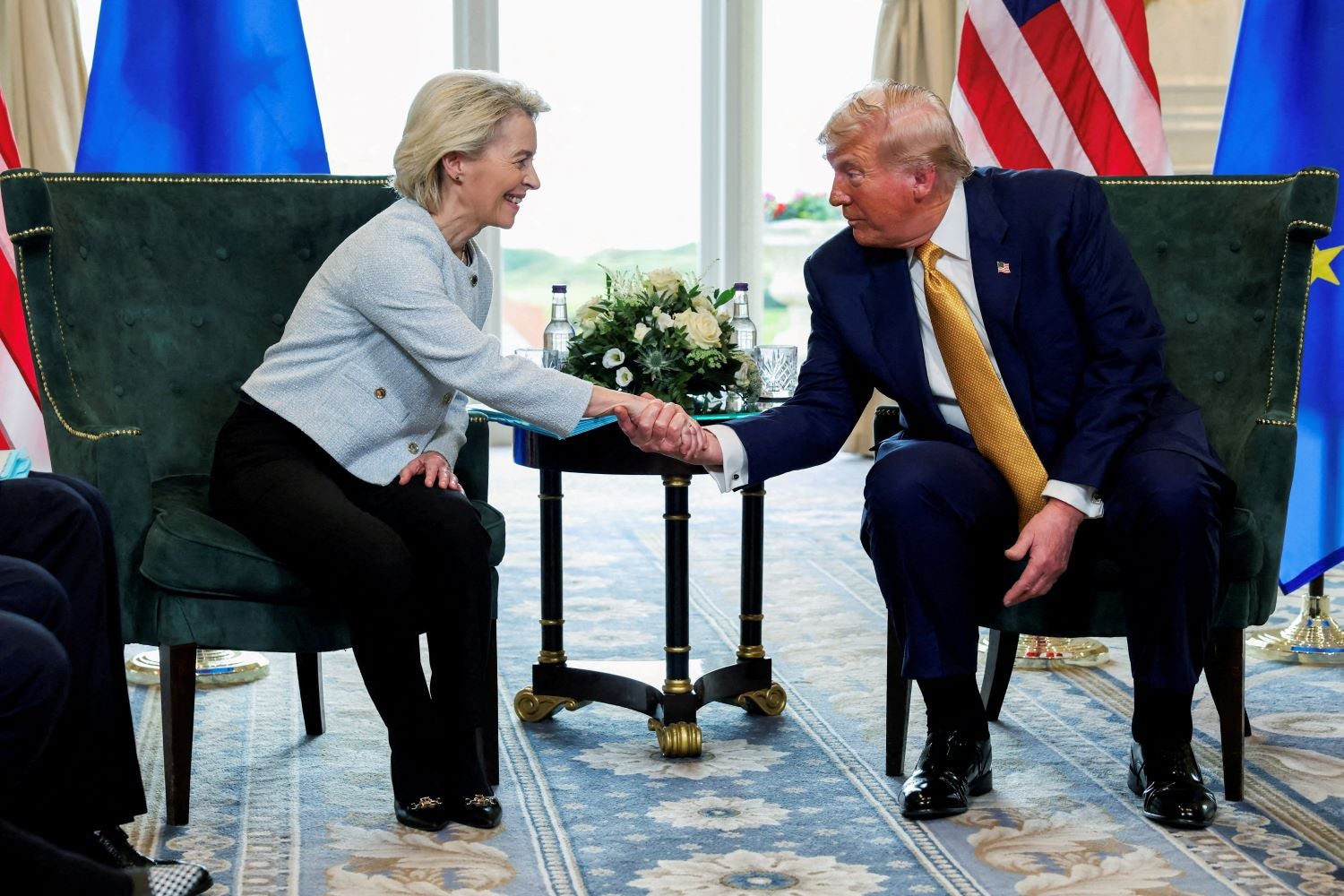 European Commission denies non-compliance accusations made by Donald Trump