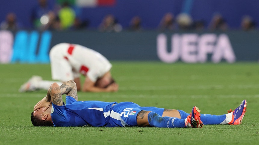 Euro 2024. Croácia e Itália empatam 1-1