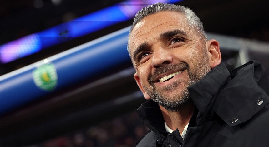 Imagem de Rui Borges "sem pressão" reconhece ambições do Sporting
