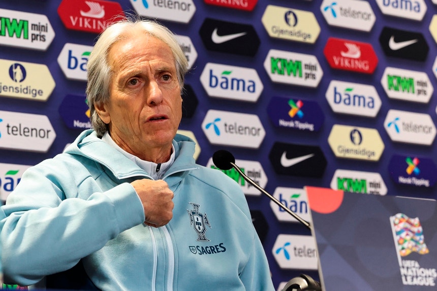 Imagem de Jorge Jesus. "Não vou ter medo nenhum da Noruega, zero"