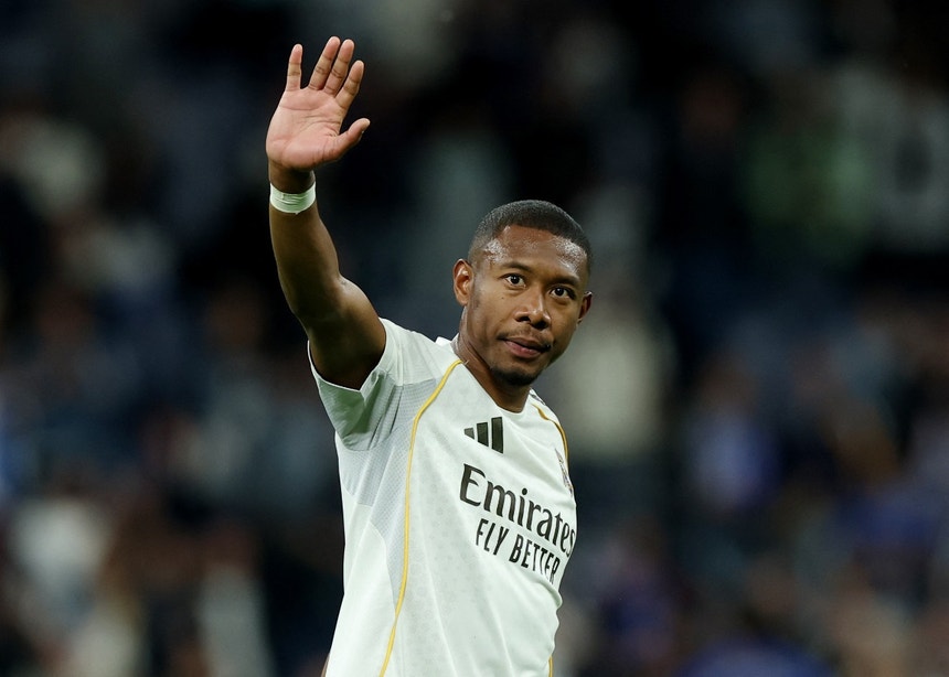 Defesa austríaco David Alaba deixa Real Madrid no final da época