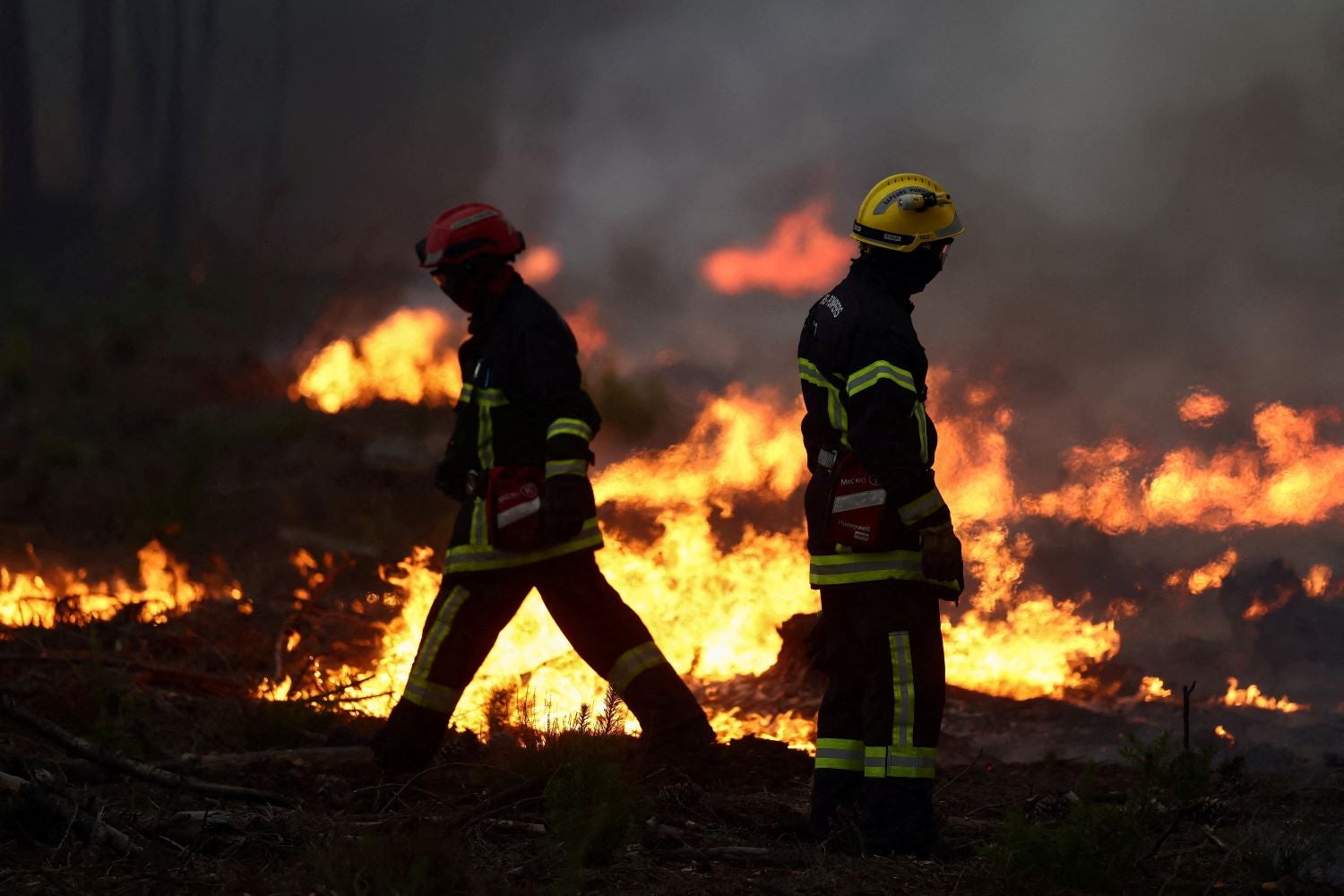 Fran�a. Bombeiros "exaustos" e "impotentes" perante avan�o do fogo