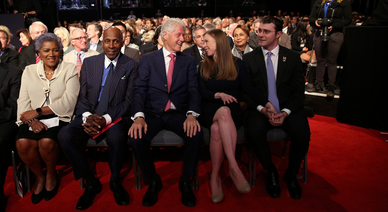  Atual vice-presidente do Comit&eacute; Nacional Democrata (esq.) / Foto: Reuters 