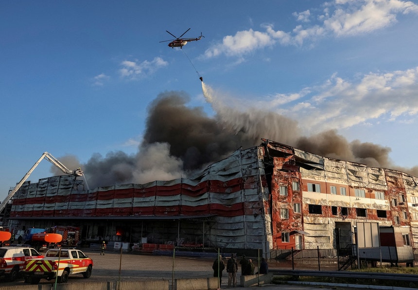 Imagem de Ataque russo contra Kiev mata pelo menos uma pessoa