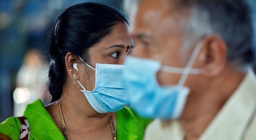 A Índia é o país onde o número de infeções mais cresce
