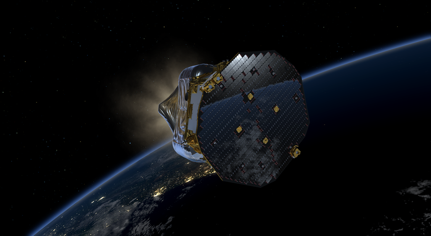 A sonda europeia LISA Pathfinder
