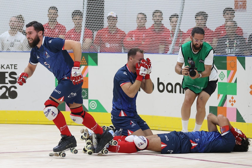 França bate Argentina nos penáltis e alcança inédito título mundial de hóquei em patins