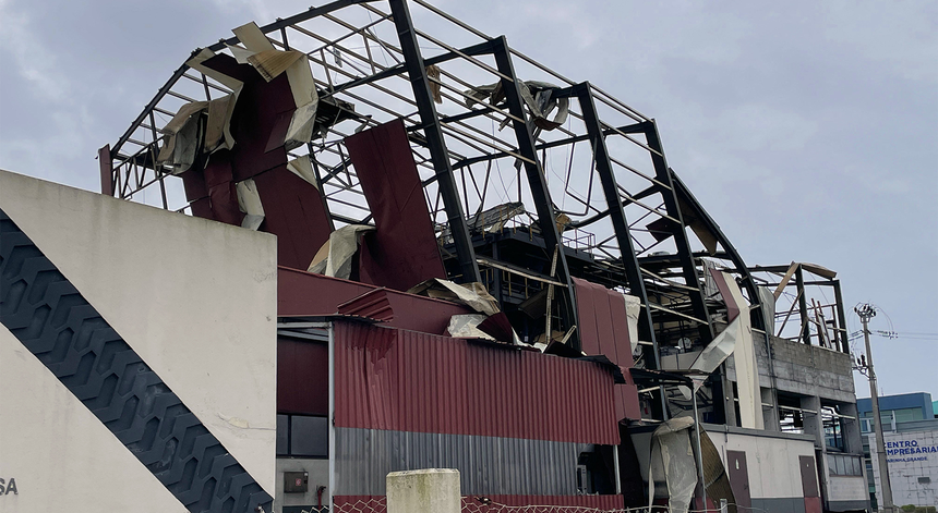 Imagem de Mau tempo. Marinha Grande eleva os prejuízos para 143 milhões de euros