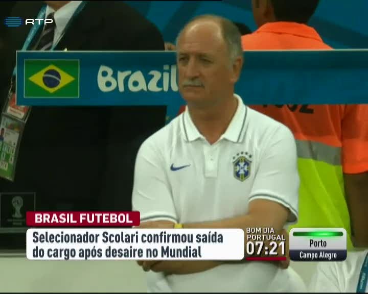 Acabou a era de Scolari na seleção do Brasil