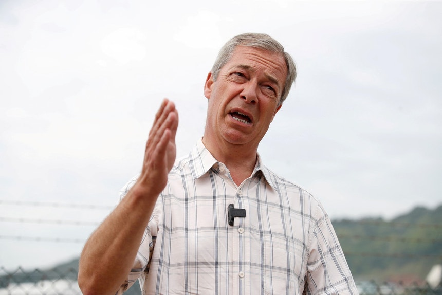 Nigel Farage Says UK Brexit Failed