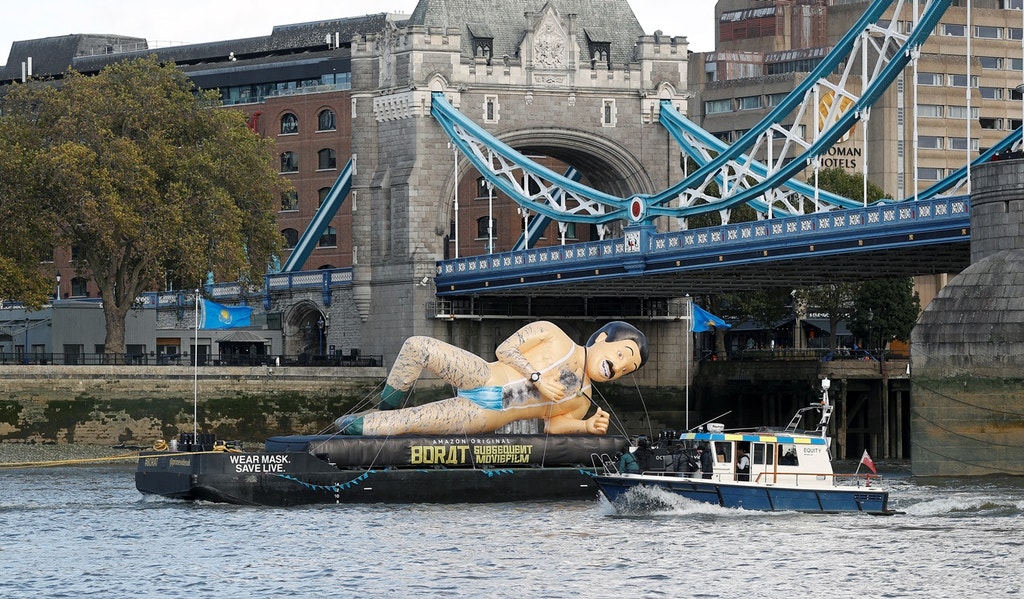 Imagem ilustrativa: Borat em Londres