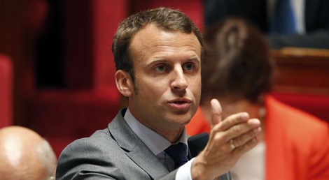 Emmanuel Macron, ministro da Economia de França, a 9 de junho de 2015 na Assembleia Foto: Reuters Emmanuel Macron, ministro da Economia de França, a 9 de junho de 2015 na Assembleia Foto: Reuters
