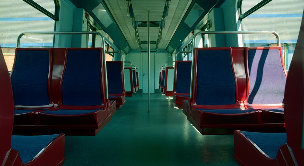 Interior de um ML99 - Foto: Metro de Lisboa
