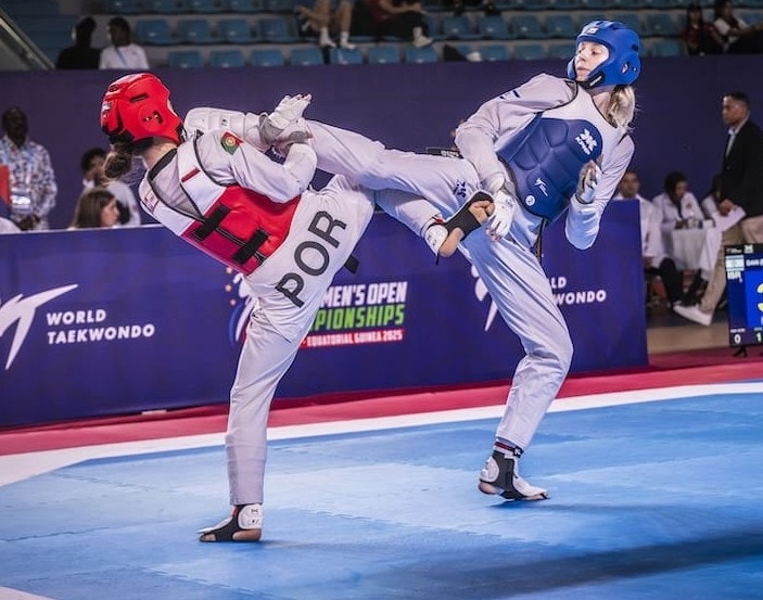 Imagem de Tiago Ribeiro quinto em +80 kg nos Europeus de taekwondo