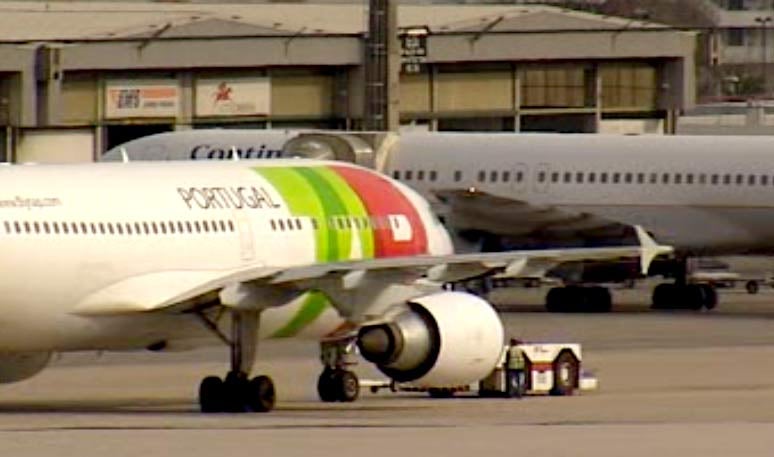 Avião Da TAP Retido No Aeroporto De Caracas